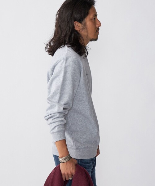 SHIPS（シップス）の「*SHIPS: STYLISH STANDARD ロゴ 刺繍 スウェット（スウェット・メンズ・ホワイト/ブラック/ネイビー/グレー・SMALL/MEDIUM/LARGE/X-LARGE）」の16枚目の写真