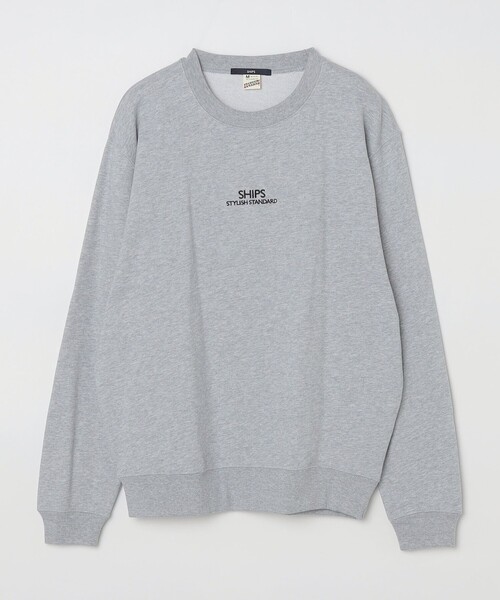 SHIPS（シップス）の「*SHIPS: STYLISH STANDARD ロゴ 刺繍 スウェット（スウェット・メンズ・ホワイト/ブラック/ネイビー/グレー・SMALL/MEDIUM/LARGE/X-LARGE）」の22枚目の写真