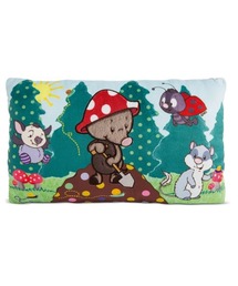 nici（ニキ）の「ぬいぐるみ フォレストフレンズ2022 クッション 43×25cm（クッション/クッションカバー）」