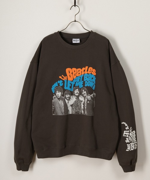 The Beatles（ザビートルズ）の「【THE BEATLES】フォトプリントスウェット/発泡プリントスウェット/ビッグシルエット（スウェット・レディース・チャコールグレー/グレー/オフホワイト/ホワイト系その他/グレー系その他/グレー系その他2・M/L/XL）」の9枚目の写真