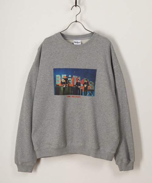 The Beatles（ザビートルズ）の「【THE BEATLES】フォトプリントスウェット/発泡プリントスウェット/ビッグシルエット（スウェット・レディース・チャコールグレー/グレー/オフホワイト/ホワイト系その他/グレー系その他/グレー系その他2・M/L/XL）」の12枚目の写真