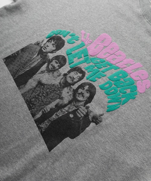 The Beatles（ザビートルズ）の「【THE BEATLES】フォトプリントスウェット/発泡プリントスウェット/ビッグシルエット（スウェット・レディース・チャコールグレー/グレー/オフホワイト/ホワイト系その他/グレー系その他/グレー系その他2・M/L/XL）」の15枚目の写真