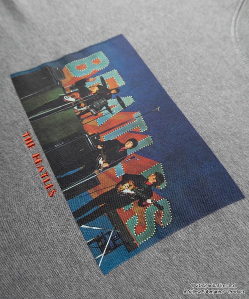 The Beatles（ザビートルズ）の「【THE BEATLES】フォトプリントスウェット/発泡プリントスウェット/ビッグシルエット（スウェット・レディース・チャコールグレー/グレー/オフホワイト/ホワイト系その他/グレー系その他/グレー系その他2・M/L/XL）」の21枚目の写真