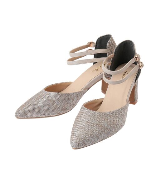 dazzlin（ダズリン）の「レディストラップアソートパンプス（パンプス・レディース・グレー/パープル/ブラック・LARGE/MEDIUM）」の9枚目の写真