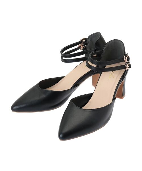 dazzlin（ダズリン）の「レディストラップアソートパンプス（パンプス・レディース・グレー/パープル/ブラック・LARGE/MEDIUM）」の11枚目の写真