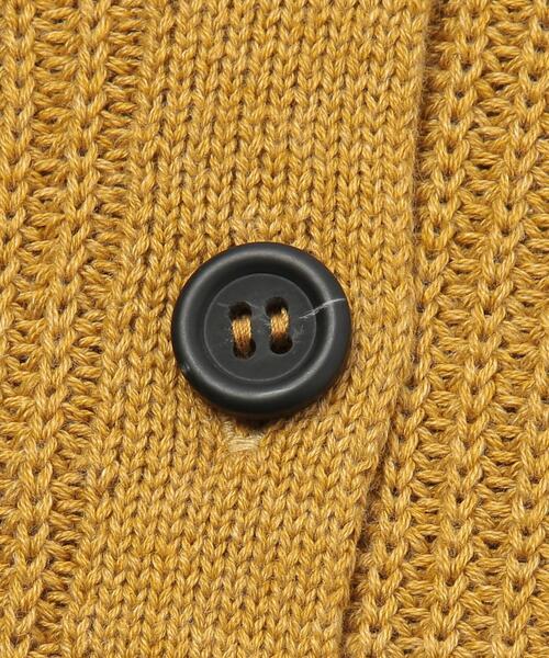 coen（コーエン）の「［洗える］カタアゼリラックスVネックカーディガン（カーディガン/ボレロ・キッズ・ダークグリーン/オレンジ/ダークグレー/マスタード・110/130/150）」の22枚目の写真