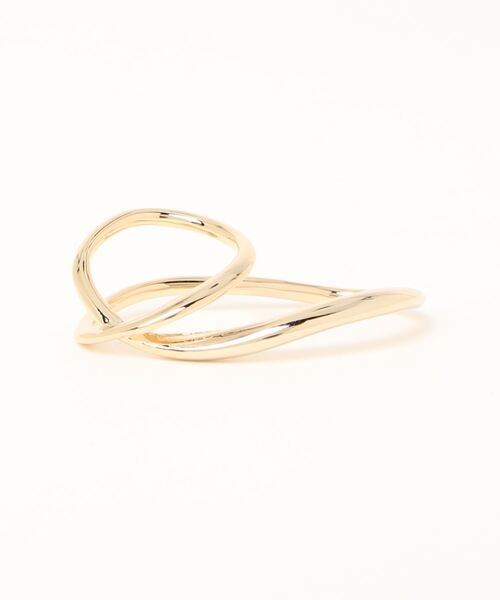 N.（N. Natural Beauty Basic）（エヌエヌナチュラルビューティーベーシック）の「ダブルフィンガーリング（リング・レディース・シルバー/ゴールド・FREE）」の6枚目の写真