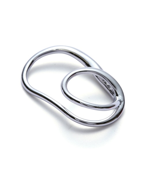 N.（N. Natural Beauty Basic）（エヌエヌナチュラルビューティーベーシック）の「ダブルフィンガーリング（リング・レディース・シルバー/ゴールド・FREE）」の3枚目の写真