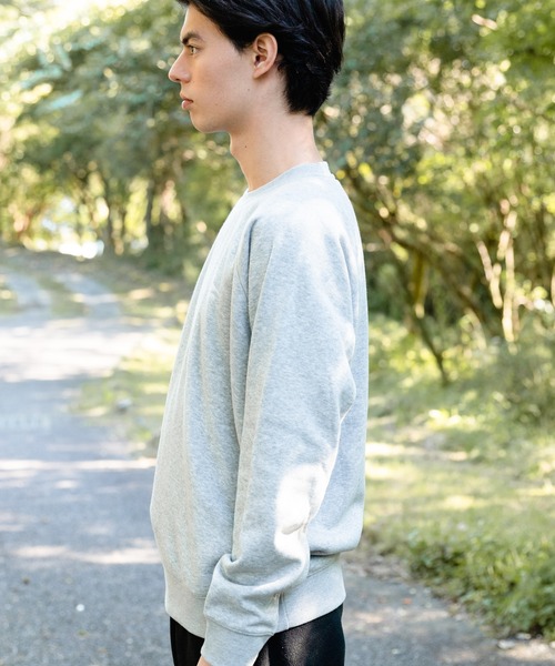 OUTDOOR PRODUCTS(アウトドアプロダクツ)の「【OUTDOOR PRODUCTS/アウトドアプロダクツ】身頃ボア ワンポイントブランドロゴ スウェット トレーナー(スウェット・メンズ・ライトブラウン/ブラック/ワイン/オリーブ/アイボリー/杢グレー/ライトグリーン/ネイビー/ベージュ・LARGE/MEDIUM/X-LARGE)」の16枚目の写真