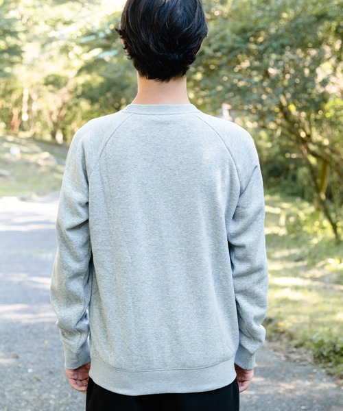 OUTDOOR PRODUCTS(アウトドアプロダクツ)の「【OUTDOOR PRODUCTS/アウトドアプロダクツ】身頃ボア ワンポイントブランドロゴ スウェット トレーナー(スウェット・メンズ・ライトブラウン/ブラック/ワイン/オリーブ/アイボリー/杢グレー/ライトグリーン/ネイビー/ベージュ・LARGE/MEDIUM/X-LARGE)」の17枚目の写真