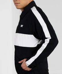 PXG（ピーエックスジー）の「Men's White Stripe Bomber Jacket Black