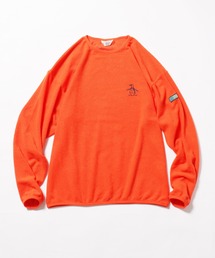 Munsingwear/マンシングウェア Lightweight fleece crew neck フリースクルーネックプルオーバー
