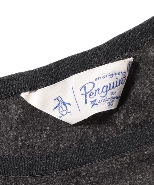 MUNSINGWEAR（マンシングウェア）の「Munsingwear/マンシングウェア Lightweight fleece crew neck フリースクルーネックプルオーバー（スウェット・メンズ・ブラック/オレンジ/ホワイト/カーキ・M/XL/L）」の8枚目の写真
