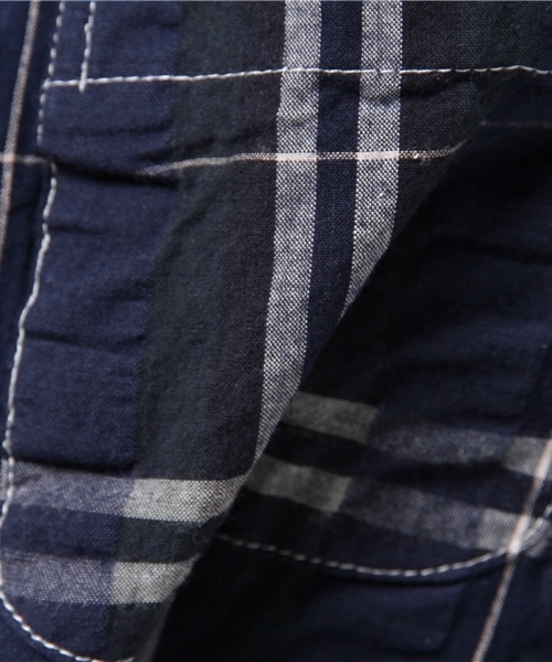 CIAOPANIC TYPY（チャオパニックティピー）の「ビックチェックカシュクールシャツ（シャツ/ブラウス・レディース・レッド/ネイビー・SMALL/MEDIUM）」の10枚目の写真