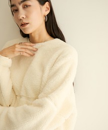 【WEB限定カラー】ボアボンディングプルオーバー