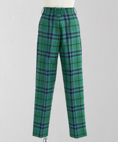 LOEFF(ロエフ)の「<LOEFF>LCRN タータンチェック テーパードパンツ(スラックス・レディース・ケリー・0/1/2)」の10枚目の写真
