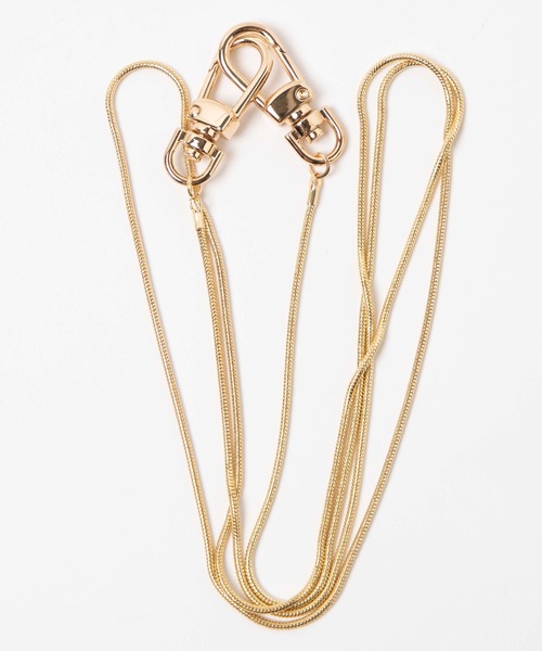 WEGO（ウィゴー）の「WEGO/スネークチェーンストラップ（スマホグッズ・レディース・シルバー/ゴールド・FREE）」の4枚目の写真