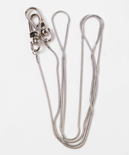 WEGO（ウィゴー）の「WEGO/スネークチェーンストラップ（スマホグッズ・レディース・シルバー/ゴールド・FREE）」の3枚目の写真