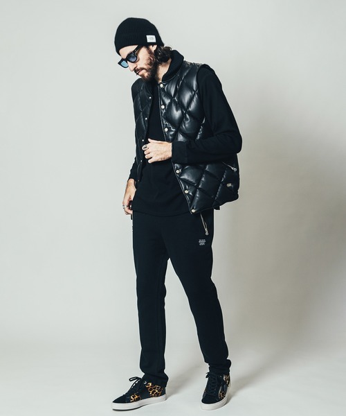 CRIMIE(クライミー)の「LOUNGE SWEAT PANTS / ラウンジ スウェット パンツ(スウェットパンツ・メンズ・ブラック/グレー・L/M/XL/XXL/S)」の9枚目の写真
