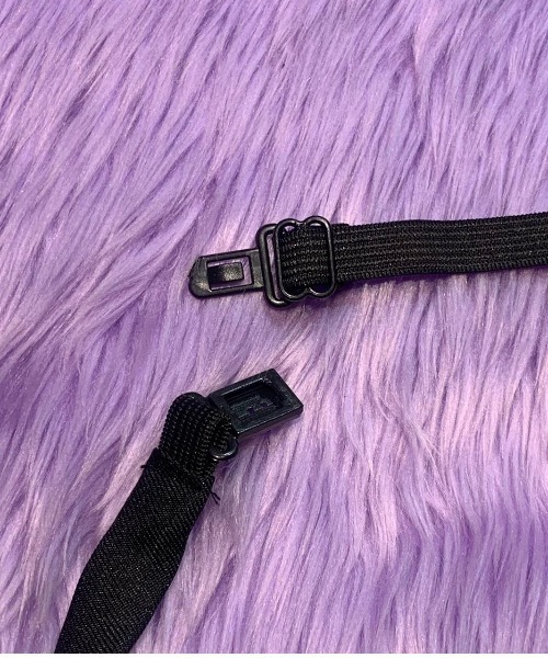 almo（アルモ）の「星チャーム付きネクタイ(BQ)（ネクタイ・レディース・ブラック・FREE）」の2枚目の写真