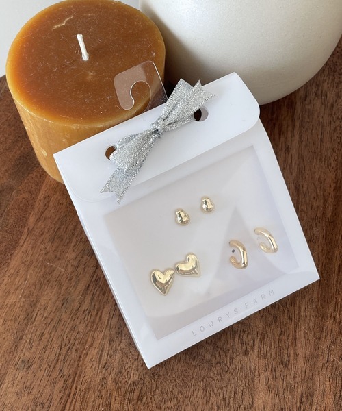 LOWRYS FARM(ローリーズファーム)の「3セットピアス*GF 175536(ピアス(両耳用)・レディース・その他1/その他2/その他3・FREE)」の3枚目の写真