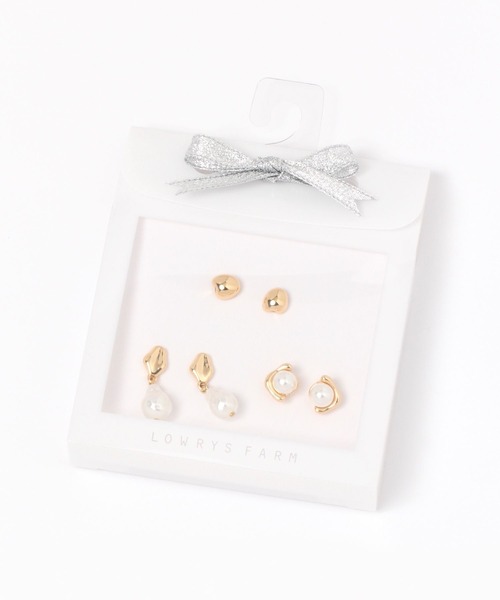 3セットピアス＊GF 175536（ピアス（両耳用））｜LOWRYS FARM