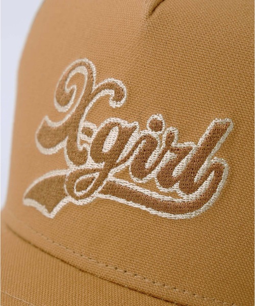 NEW ERA(ニューエラ)の「X-girl × NEW ERA TRACKER CAP(キャップ・レディース・ブラック/ベージュ/パープル・ONE SIZE)」の10枚目の写真