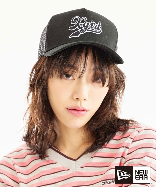 ニューエラ×Xgirlブラック ベースボールキャップ 調整可能　美品 X-girl × New Era® | NEWS | X-girl OFFICIAL SITE（エックス
