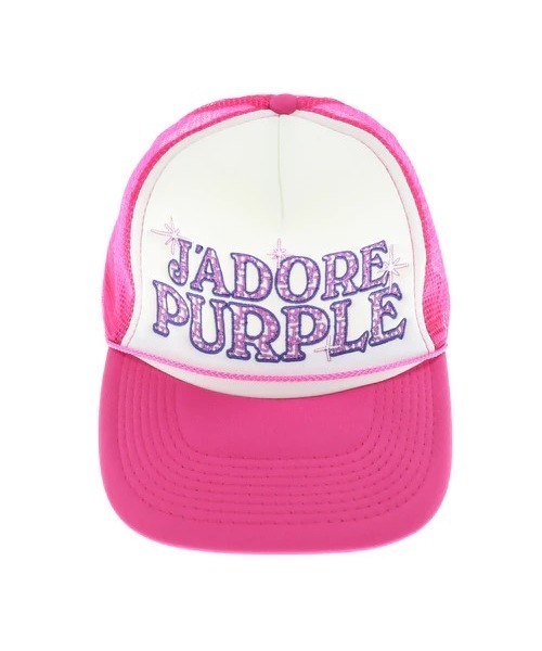 PURPLE STAIN メッシュキャップ NUBIAN（ヌビアン）の「【PURPLE STAIN】JADORE PURPLE MESH CAP