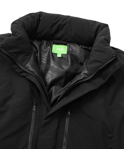スキー HUF STANDARD PUFFER JACKET II HUF（ハフ）の「STANDARD PUFFER JACKET II / HUF パファー