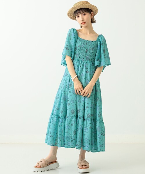 beams ビームス　mmtsマミタス 貝殻ワンピース　しょこたん mmts（マミタス）の「mmts / 貝殻ワンピース（ワンピース）」 - WEAR