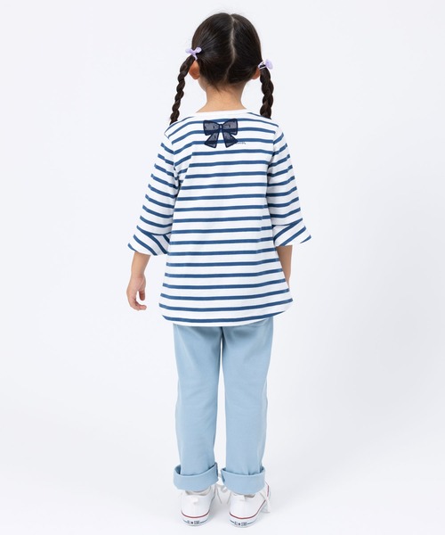 KP（ケーピー）の「ストレッチニットツイルカラーパンツ(100～130cm)（その他パンツ・キッズ・ピンク/ライトブルーグレー/イエロー・100cm/110cm/120cm/130cm）」の9枚目の写真