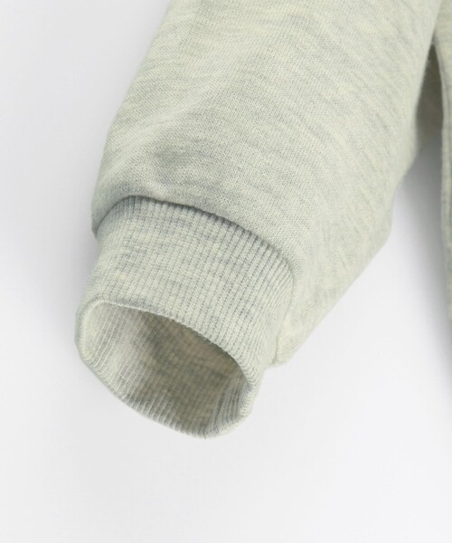 BRANSHES（ブランシェス）の「カレッジロゴトレーナー（スウェット・キッズ・ブラック/サックスブルー/アイボリー・150/120/100/130/140/160/90/110）」の9枚目の写真