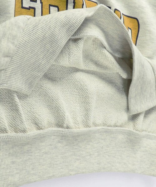 BRANSHES（ブランシェス）の「カレッジロゴトレーナー（スウェット・キッズ・ブラック/サックスブルー/アイボリー・150/120/100/130/140/160/90/110）」の11枚目の写真