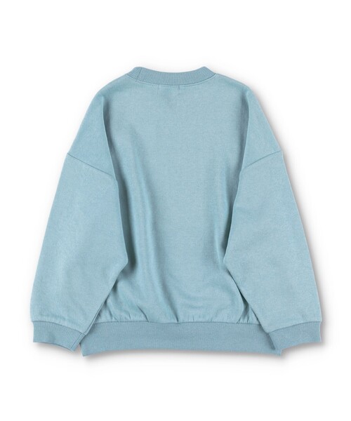 BRANSHES（ブランシェス）の「カレッジロゴトレーナー（スウェット・キッズ・ブラック/サックスブルー/アイボリー・150/120/100/130/140/160/90/110）」の14枚目の写真