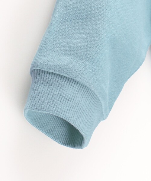 BRANSHES（ブランシェス）の「カレッジロゴトレーナー（スウェット・キッズ・ブラック/サックスブルー/アイボリー・150/120/100/130/140/160/90/110）」の17枚目の写真