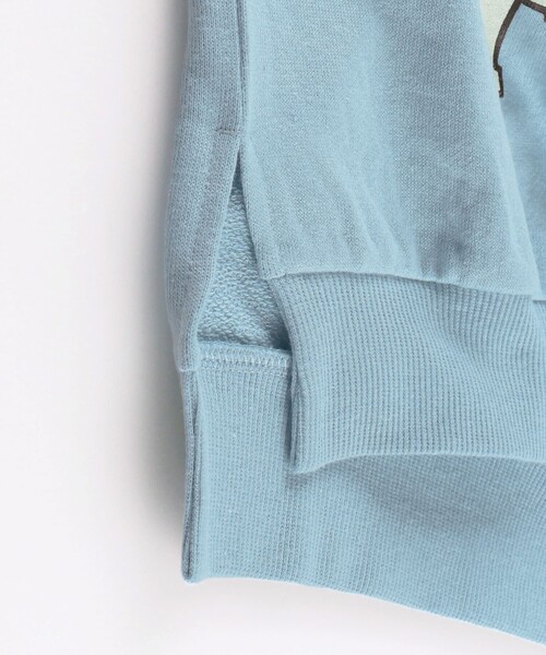 BRANSHES（ブランシェス）の「カレッジロゴトレーナー（スウェット・キッズ・ブラック/サックスブルー/アイボリー・150/120/100/130/140/160/90/110）」の18枚目の写真