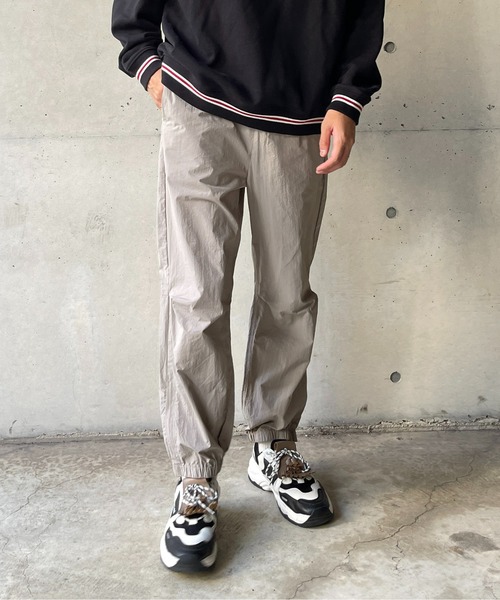 CPCM(シーピーシーエム)の「ナイロントラックパンツ(その他パンツ・メンズ・カーキ/ブラック/グレイッシュベージュ・MEDIUM/LARGE)」の5枚目の写真