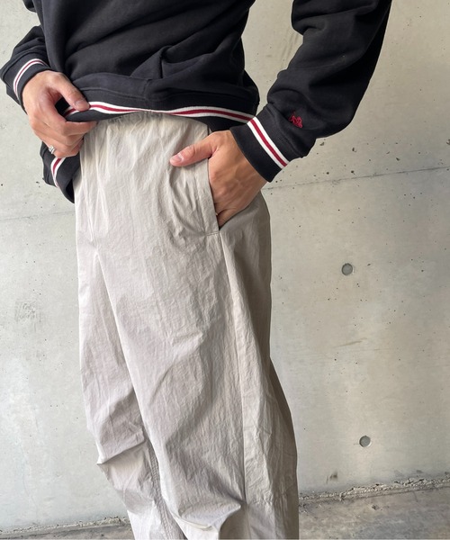 CPCM(シーピーシーエム)の「ナイロントラックパンツ(その他パンツ・メンズ・カーキ/ブラック/グレイッシュベージュ・MEDIUM/LARGE)」の9枚目の写真