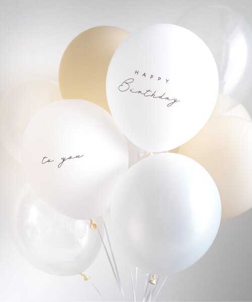 BREEZE(ブリーズ)の「バースデーバルーンセット(15個セット)(コスチューム/パーティーグッズ・キッズ・クリーム/セージグリーン/チェリーピンク/ブルー/キャメル/オレンジ系/レモンイエロー/ライラック・FREE)」の20枚目の写真