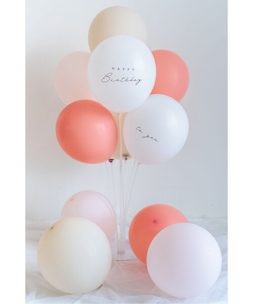 BREEZE(ブリーズ)の「バースデーバルーンセット(15個セット)(コスチューム/パーティーグッズ・キッズ・クリーム/セージグリーン/チェリーピンク/ブルー/キャメル/オレンジ系/レモンイエロー/ライラック・FREE)」の21枚目の写真