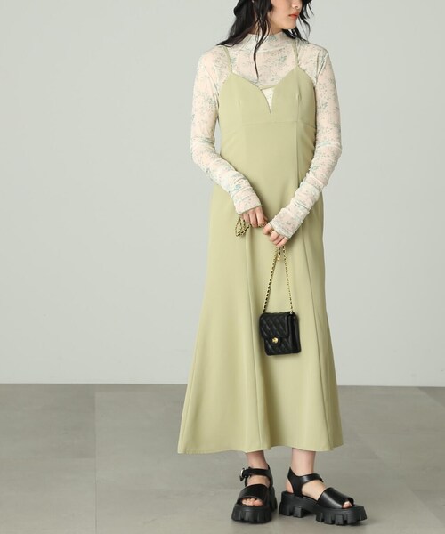 FREE'S MART（フリーズマート）の「◆柄シアーハイネックカットソー（Tシャツ/カットソー・レディース・ホワイト系その他/ベージュ系その他・FREE）」の16枚目の写真