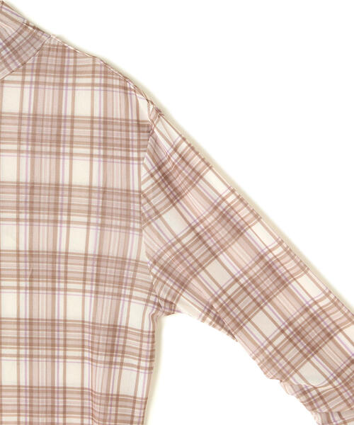 FREE'S MART（フリーズマート）の「◆柄シアーハイネックカットソー（Tシャツ/カットソー・レディース・ホワイト系その他/ベージュ系その他・FREE）」の20枚目の写真