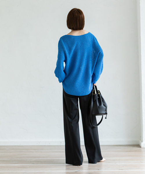 TWツイルストレッチスラックスパンツ