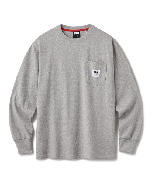 FTC（エフティーシー）の「POCKET L/S TEE（Tシャツ/カットソー・メンズ・ブラック/パープル/ホワイト/グレー・MEDIUM/LARGE/X-LARGE/SMALL）」の4枚目の写真