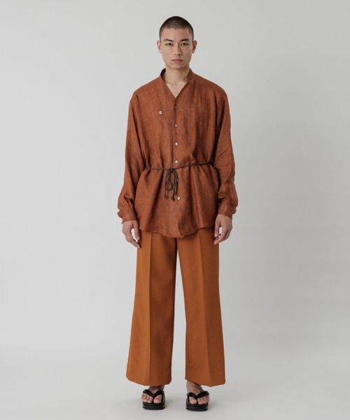 SASQUATCHfabrix.（サスクワァッチファブリックス）の「LINEN WA-NECK 