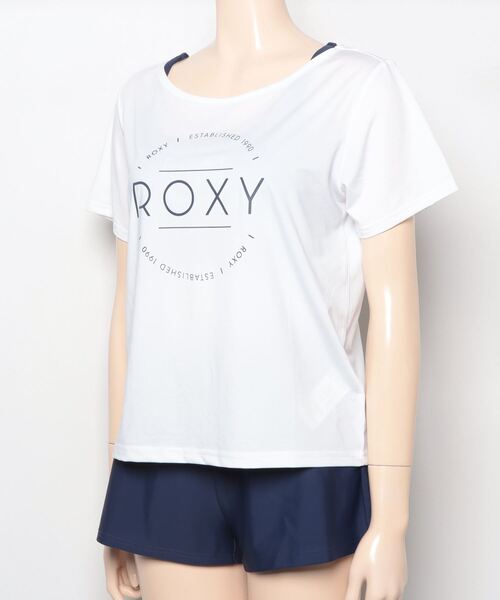 ROXY/ロキシーラッシュTシャツ付き3点セットビキニRSW231006