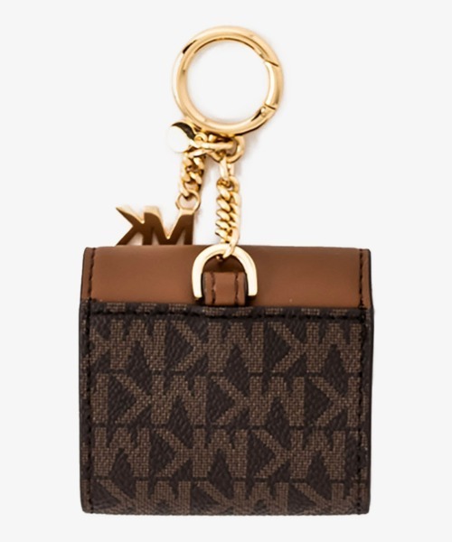 MICHAEL KORS（マイケルコース）の「JET SET TRAVEL エアーポッズ ケース（ヘッドフォン/イヤホン・レディース・ブラウン・FREE）」の4枚目の写真