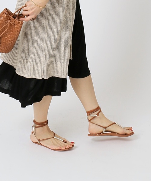 *BEEK RACE UP SANDAL◆