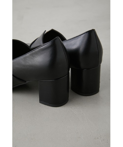 AZUL by moussy(アズールバイマウジー)の「DIAGONAL BELT BUCKLE LOAFER/ダイアゴナルベルトバックルローファー(ローファー・レディース・ブラック/ライトベージュ・LL/LARGE/MEDIUM/SMALL)」の18枚目の写真